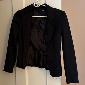 H&M Classic Black Suit Jacket